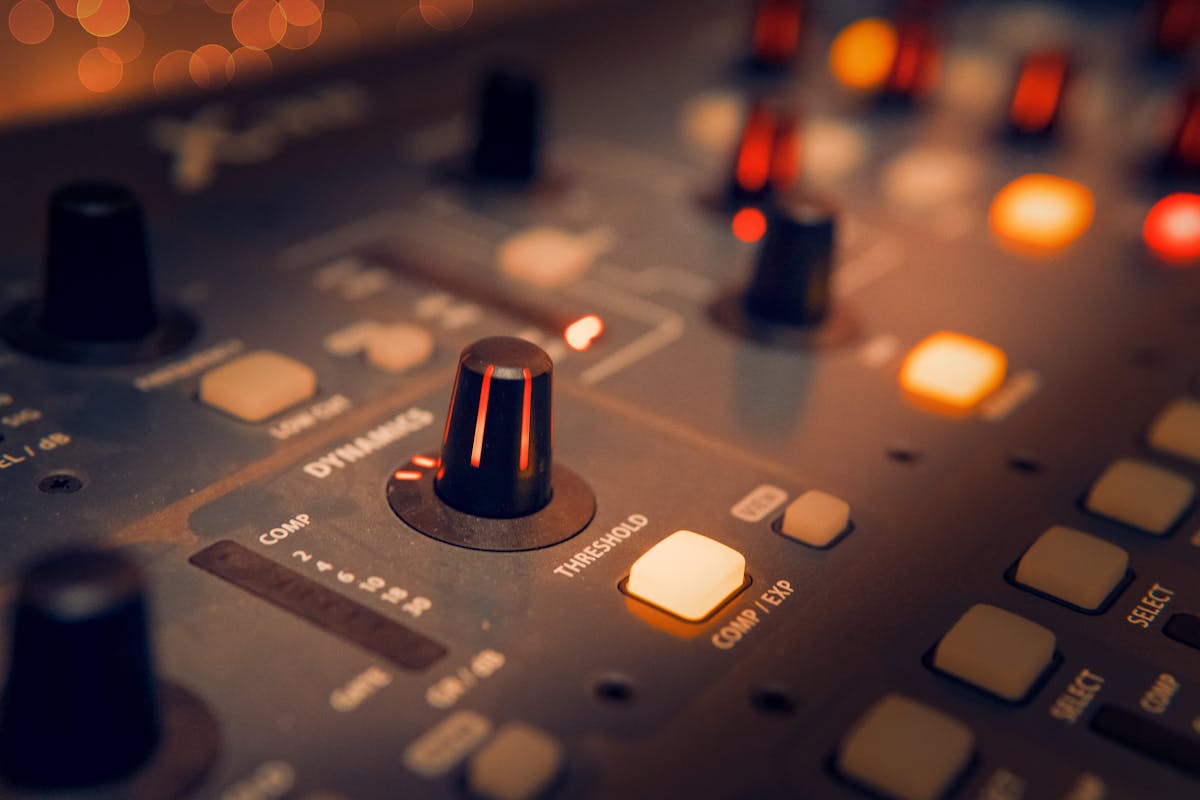 DJ controller and performance mixer